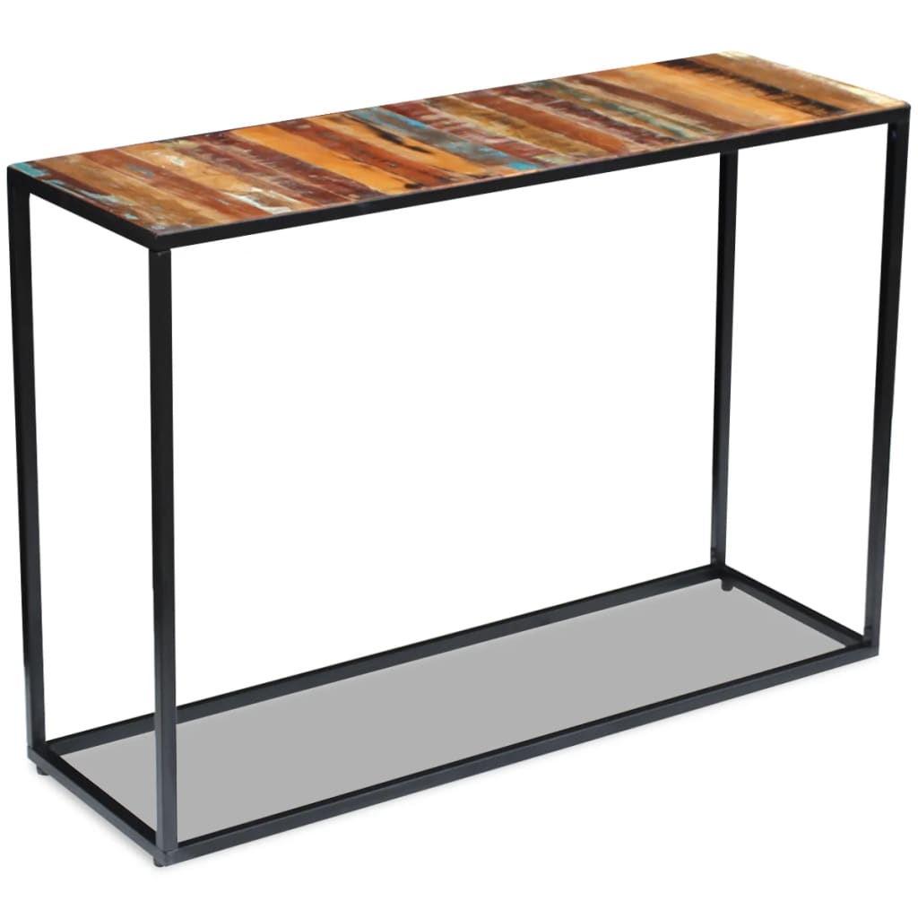 Console Table Solid Reclaimed Wood 43.3"x13.8"x30"