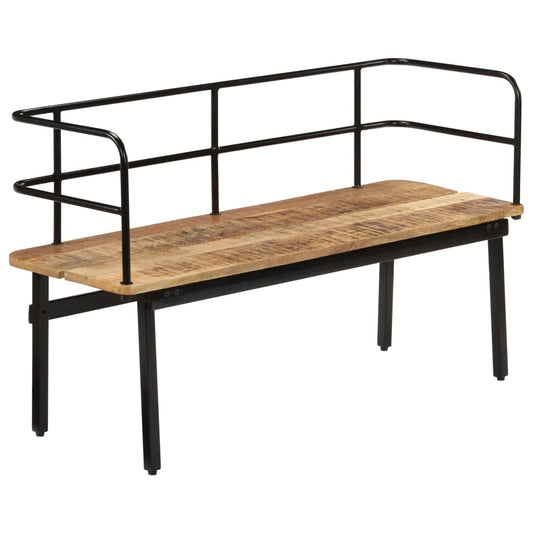 Bench 47.2"x15.7"x27.6" Solid Mango Wood