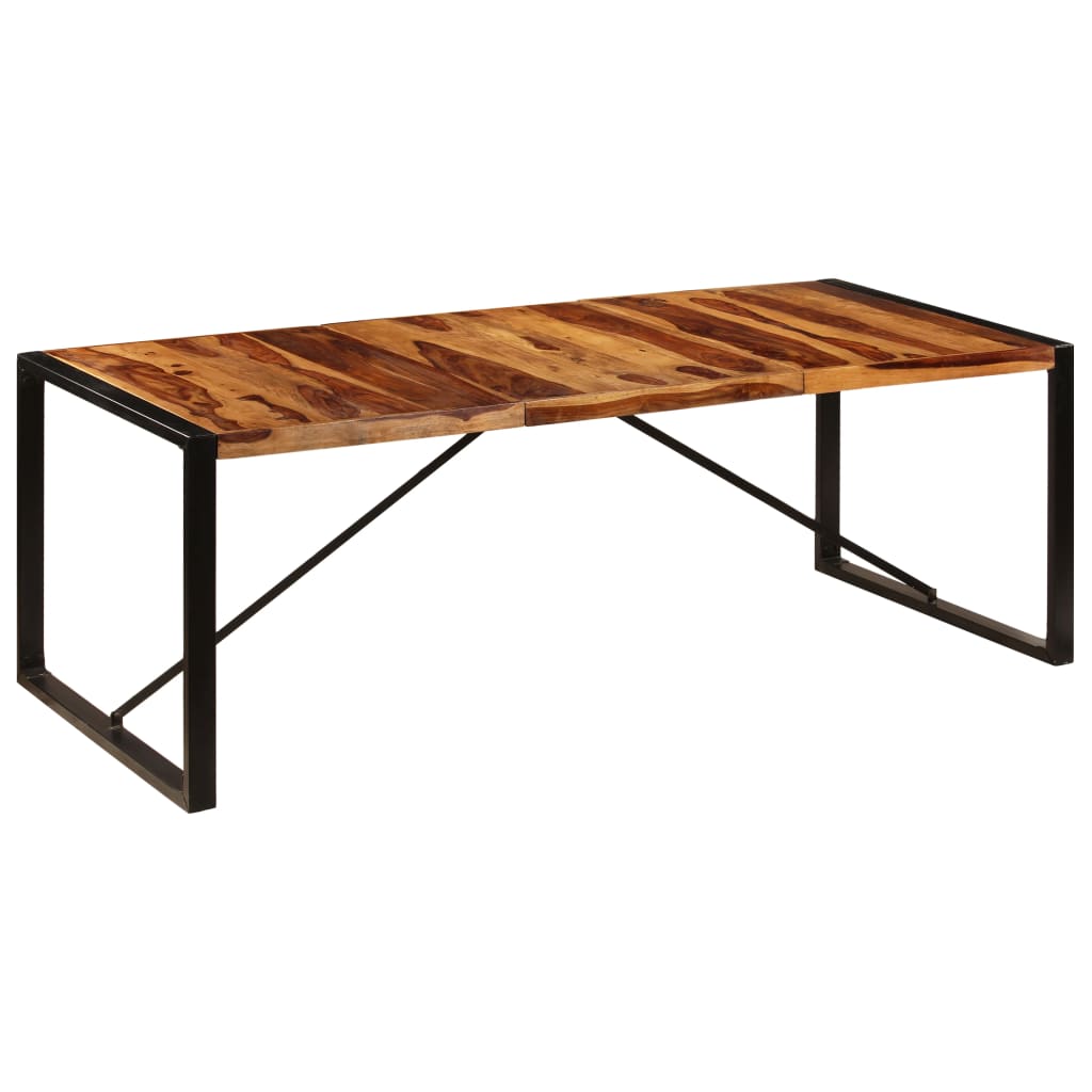 Dining Table 86.6"x39.4"x29.5" Solid Sheesham Wood