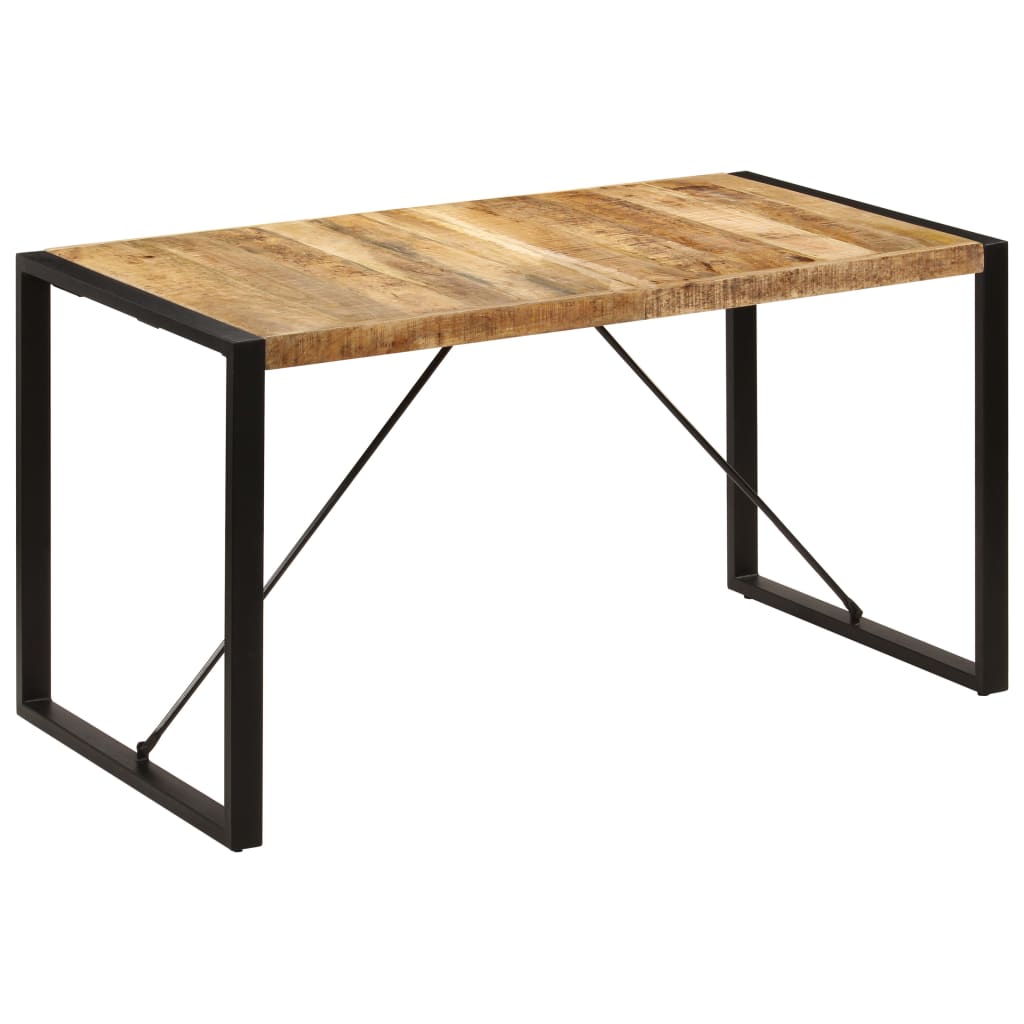 Dining Table 55.1"x27.6"x29.5" Solid Mango Wood