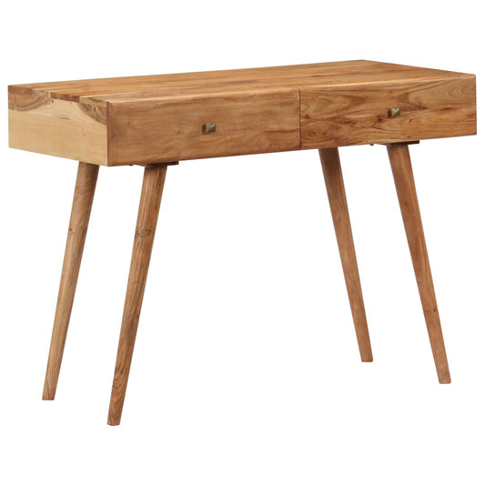 Desk 39.3"x20"x29.9" Solid Acacia Wood