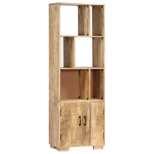 Bookshelf 23.6"x13.8"x70.9" Solid Mango Wood