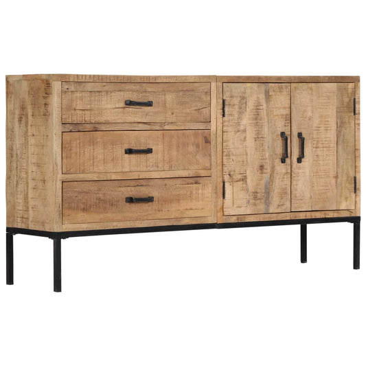 Sideboard 55.1"x13.8"x29.5" Solid Mango Wood