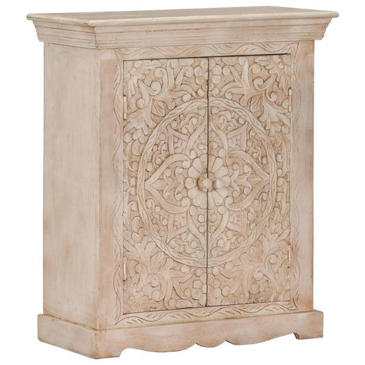 Sideboard 25.6"x11.8"x29.5" Solid Mango Wood