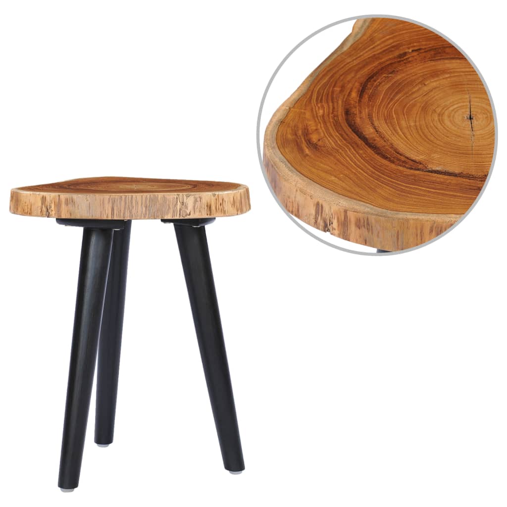 Coffee Table 15.7"x17.7" Solid Teak
