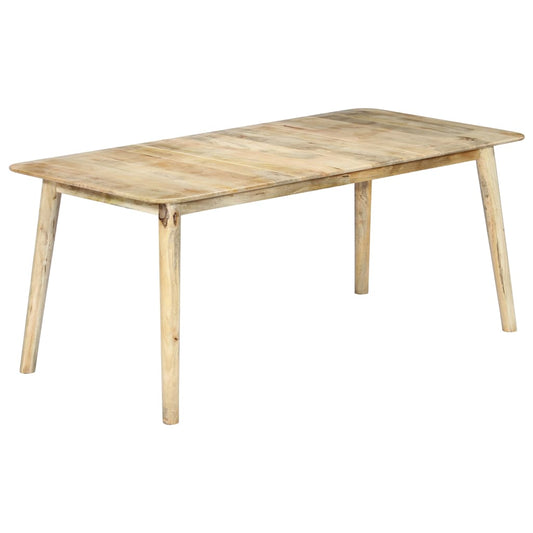 Dining Table 70.9"x35.4"x29.9" Solid Mango Wood