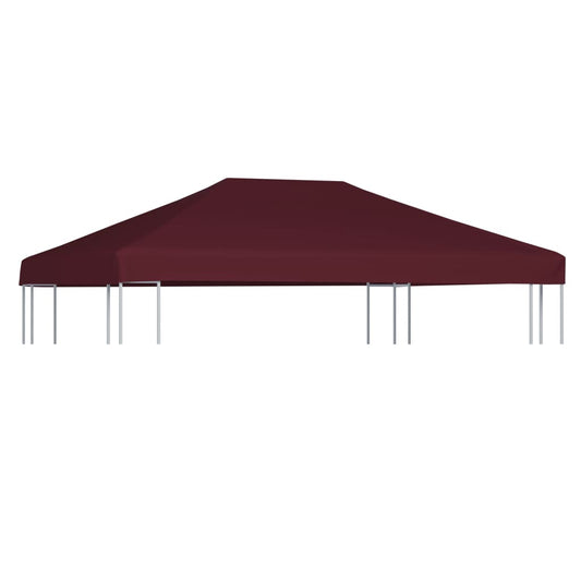 Gazebo Top Cover 9.1 oz/yd² 9.8'x13.1' Bordeaux