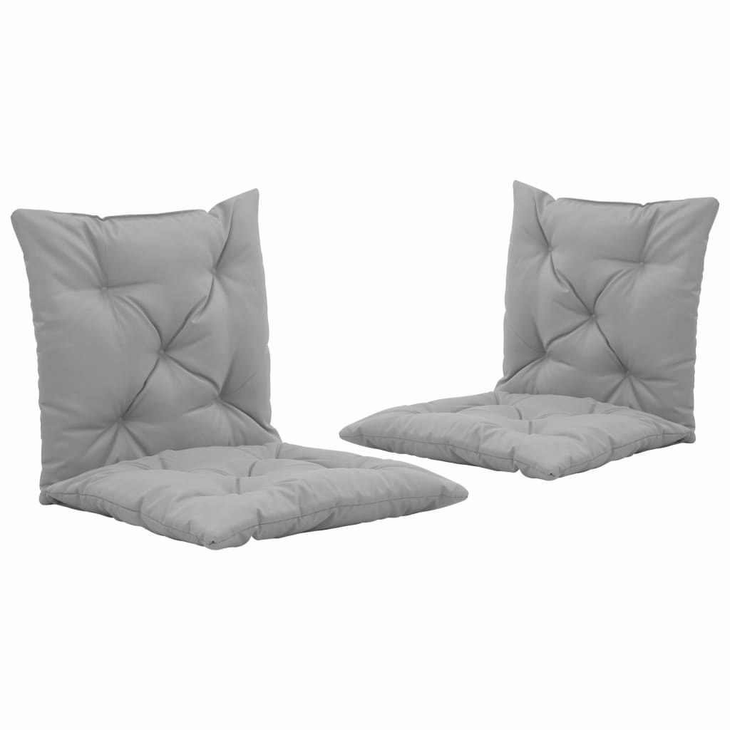 Swing Chair Cushions 2 pcs Gray 19.7"