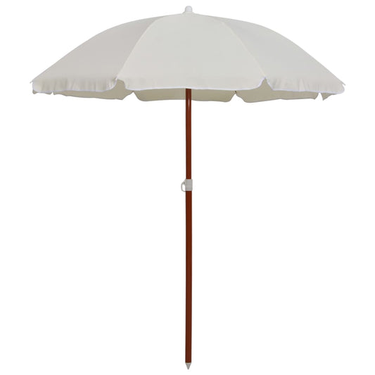 Parasol with Steel Pole 70.9" Sand