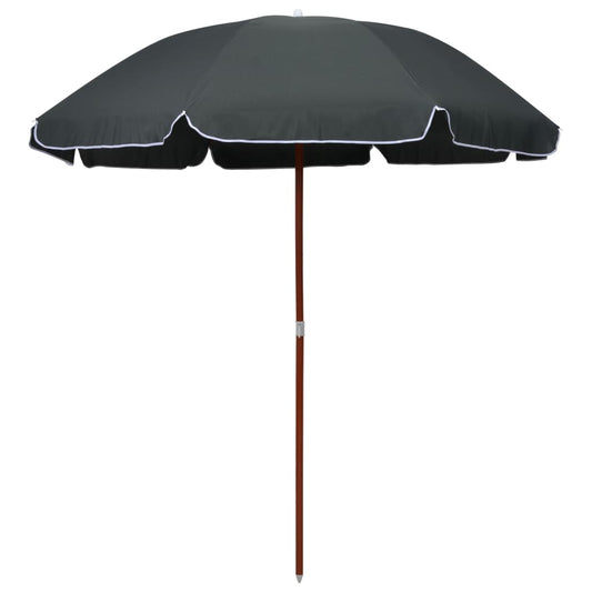 Parasol with Steel Pole 94.5" Anthracite