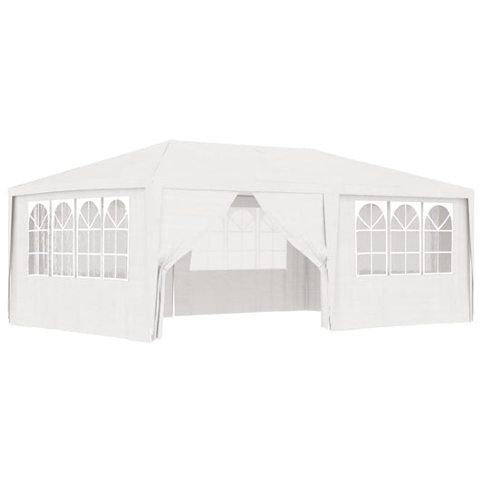 Professional Party Tent with Side Walls 13.1'x19.7' White 0.3 oz/ft²