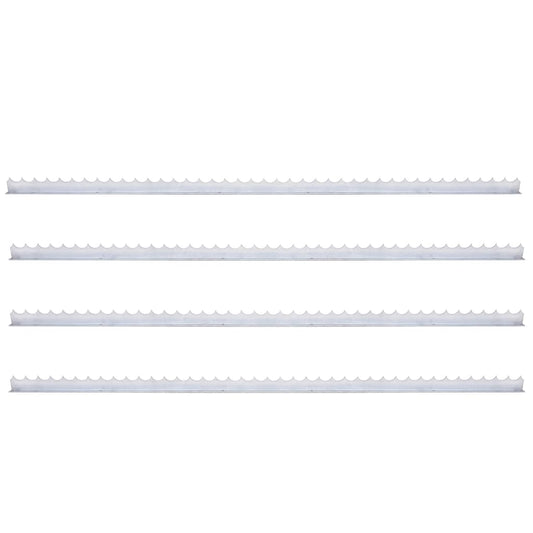 Wall Spikes 4 pcs 3.3' Galvanized Steel