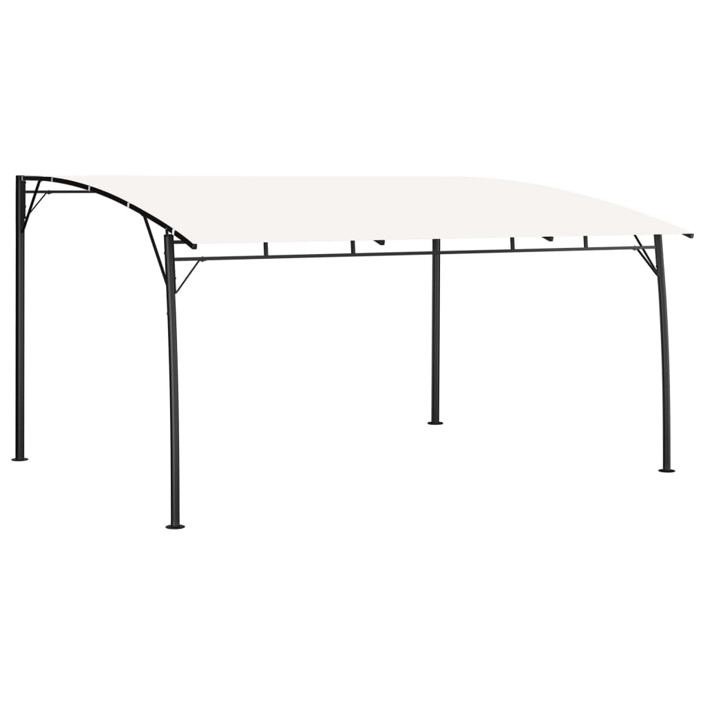 Garden Sunshade Awning 157.5"x118.1"x100.4" Cream