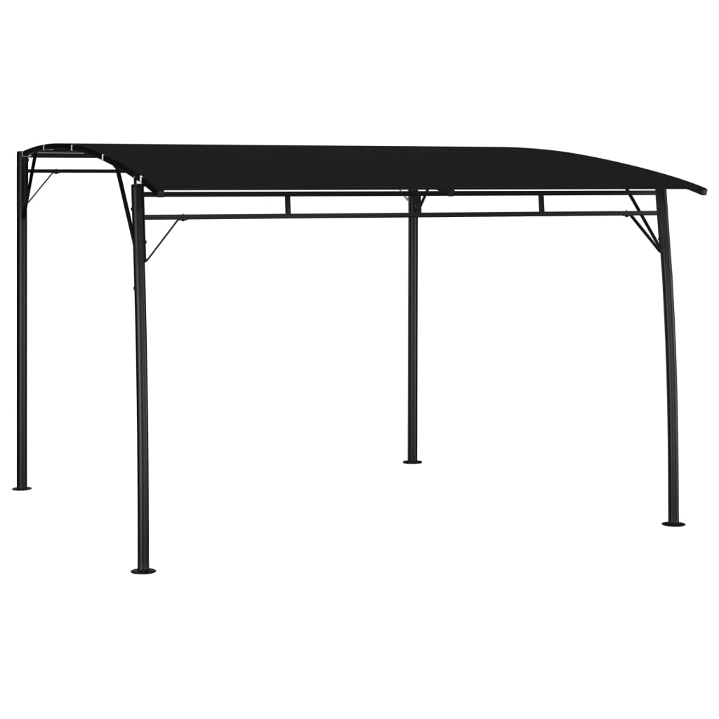 Garden Sunshade Awning 118.1"x118.1"x100.4" Anthracite