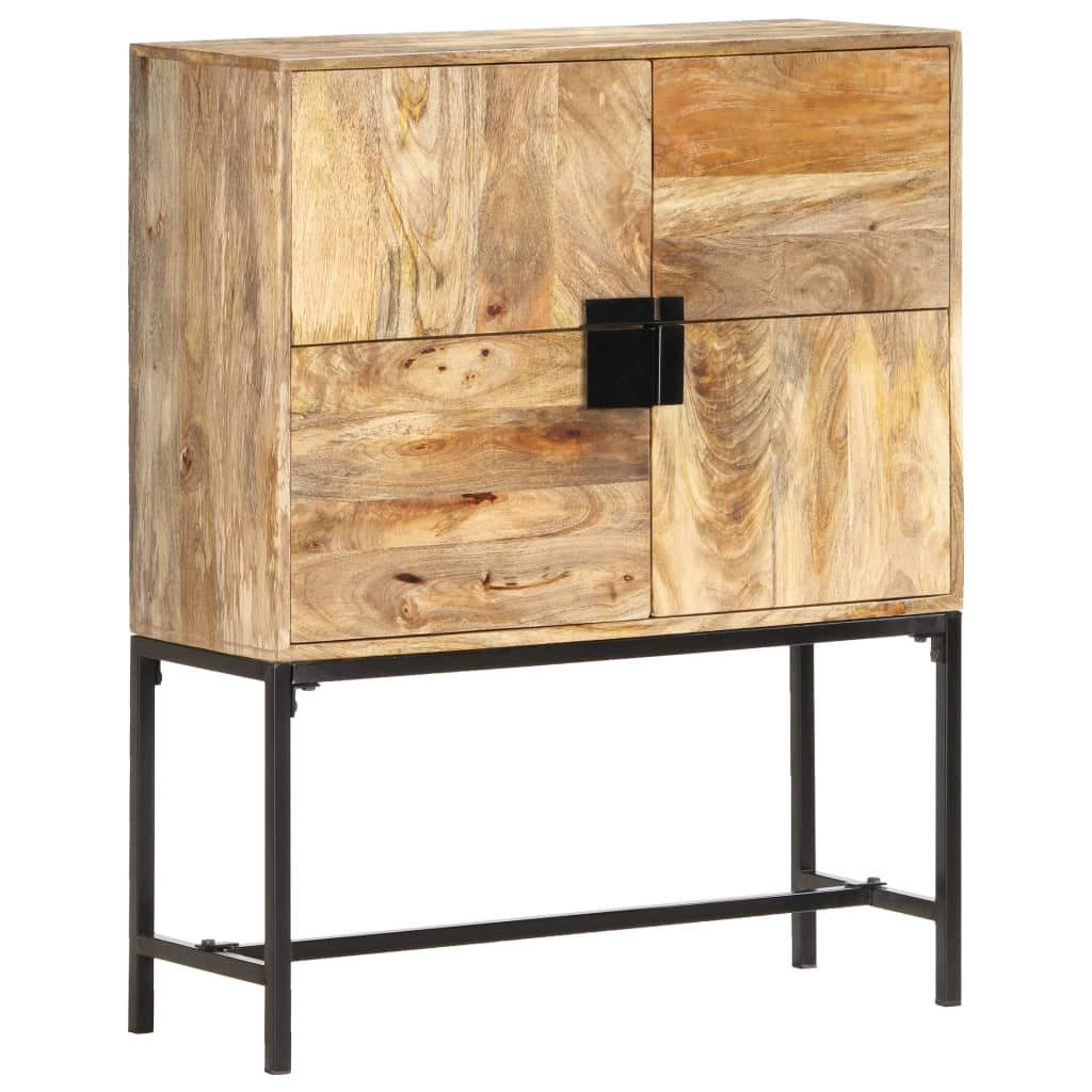 Highboard 31.5"x11.8"x39.4" Solid Mango Wood