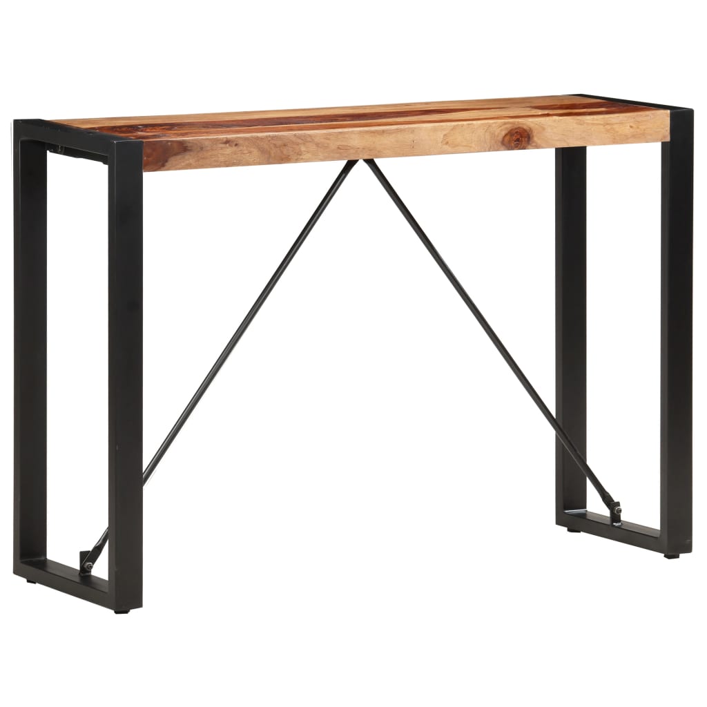 Console Table 43.3"x13.8"x29.9" Solid Sheesham Wood