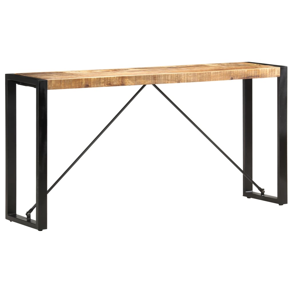 Console Table 59.1"x13.8"x29.9" Solid Mango Wood