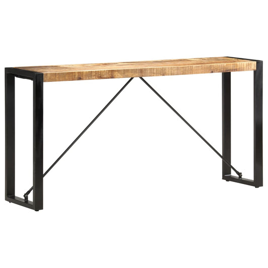 Console Table 59.1"x13.8"x29.9" Solid Mango Wood