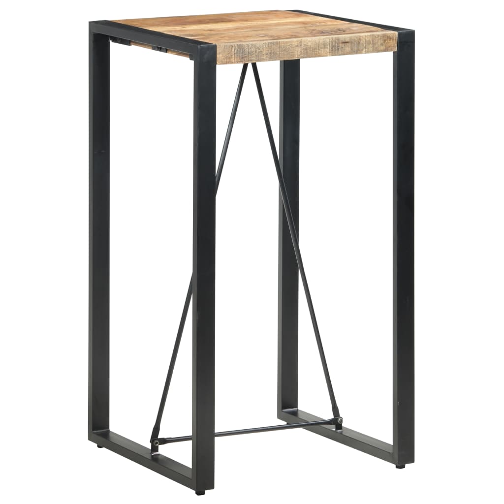 Bar Table 23.6"x23.6"x43.3" Solid Mango Wood