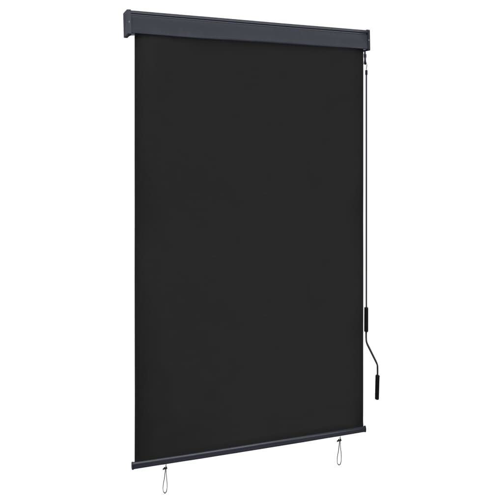 Outdoor Roller Blind 47.2"x98.4" Anthracite