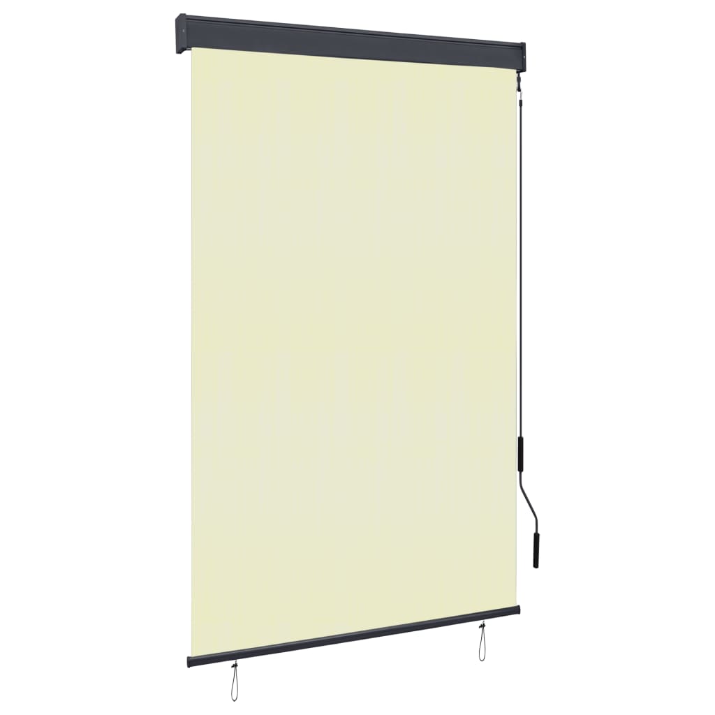 Outdoor Roller Blind 47.2"x98.4" Cream
