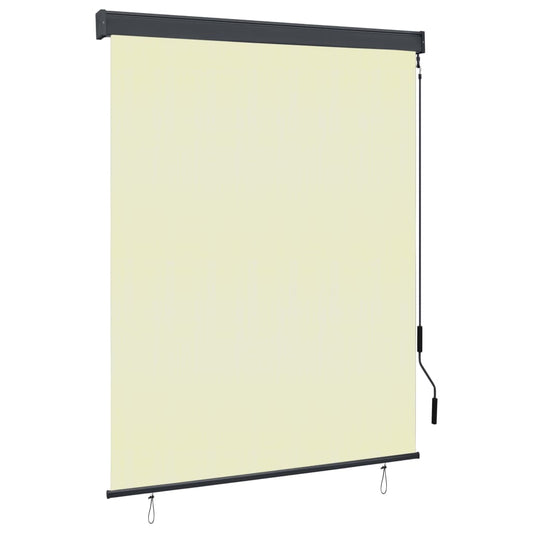 Outdoor Roller Blind 55.1"x98.4" Cream