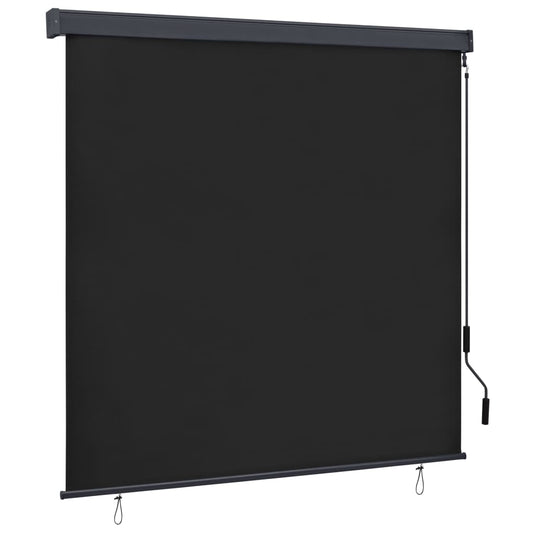 Outdoor Roller Blind 63"x98.4" Anthracite