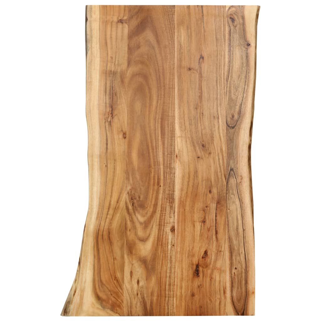 Table Top Solid Acacia Wood 39.4"x(19.7"-23.6")x1"