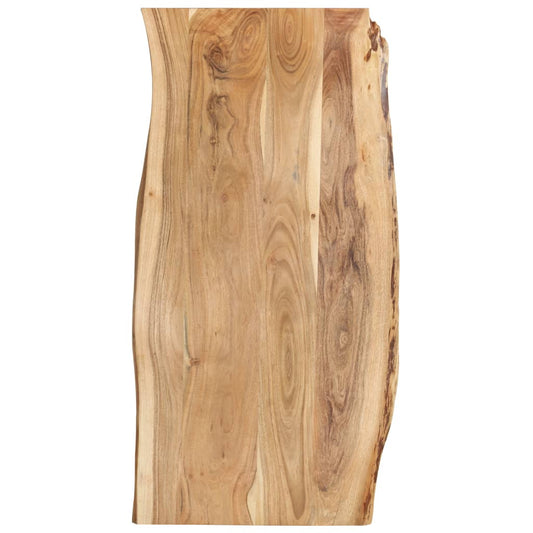 Table Top Solid Acacia Wood 46.5"x(19.7"-23.6")x1"