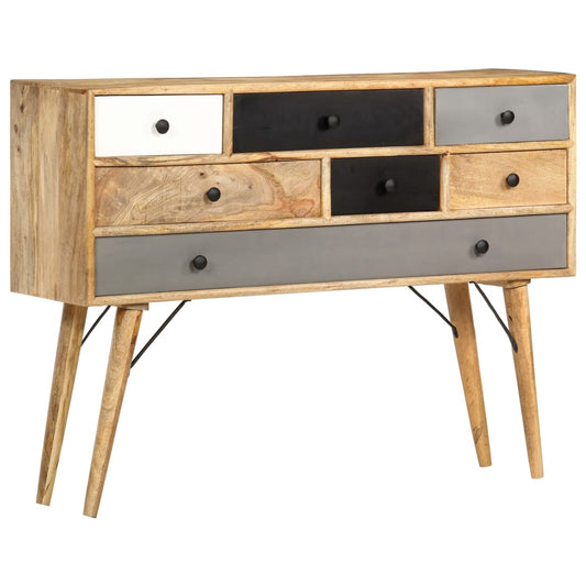 Sideboard 43.3"x11.8"x32.3" Solid Mango Wood