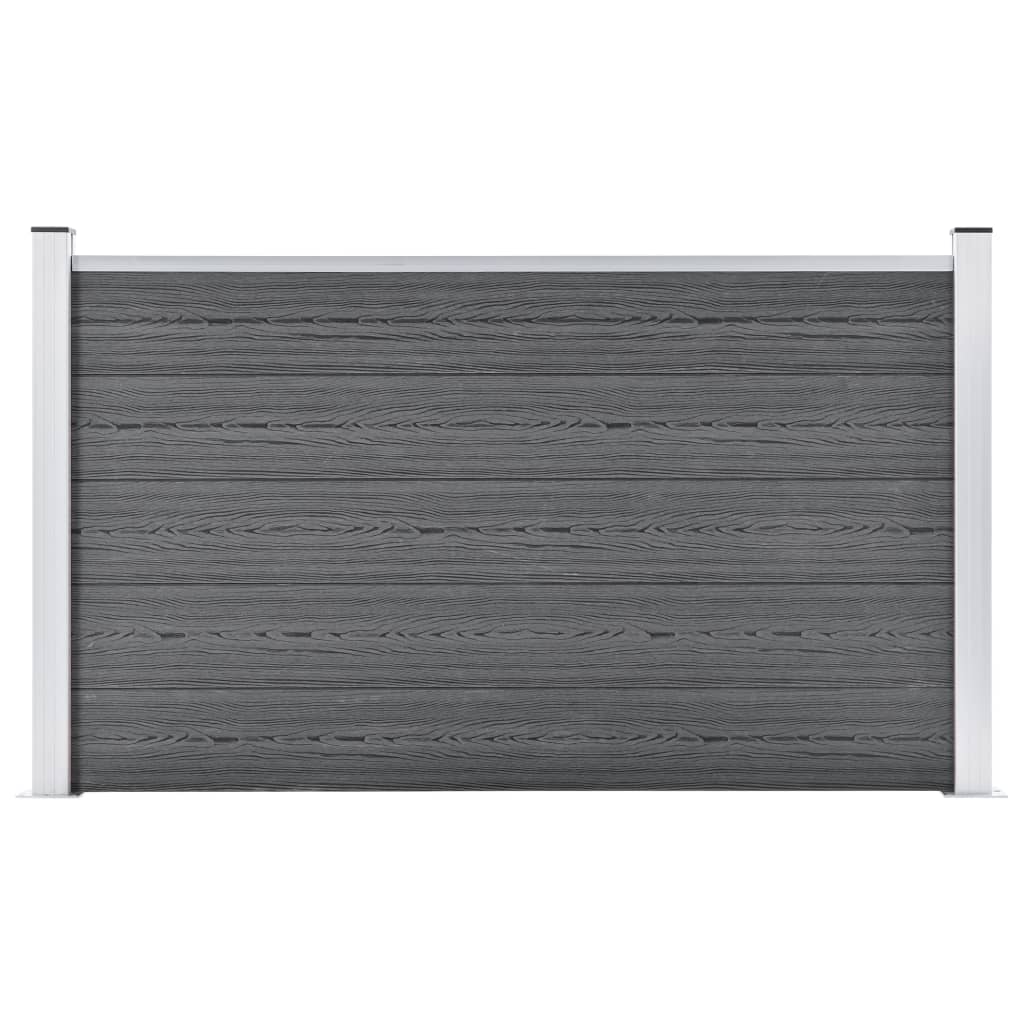 Garden Fence WPC 70.9"x41.3" Gray