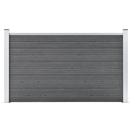 Garden Fence WPC 70.9"x41.3" Gray