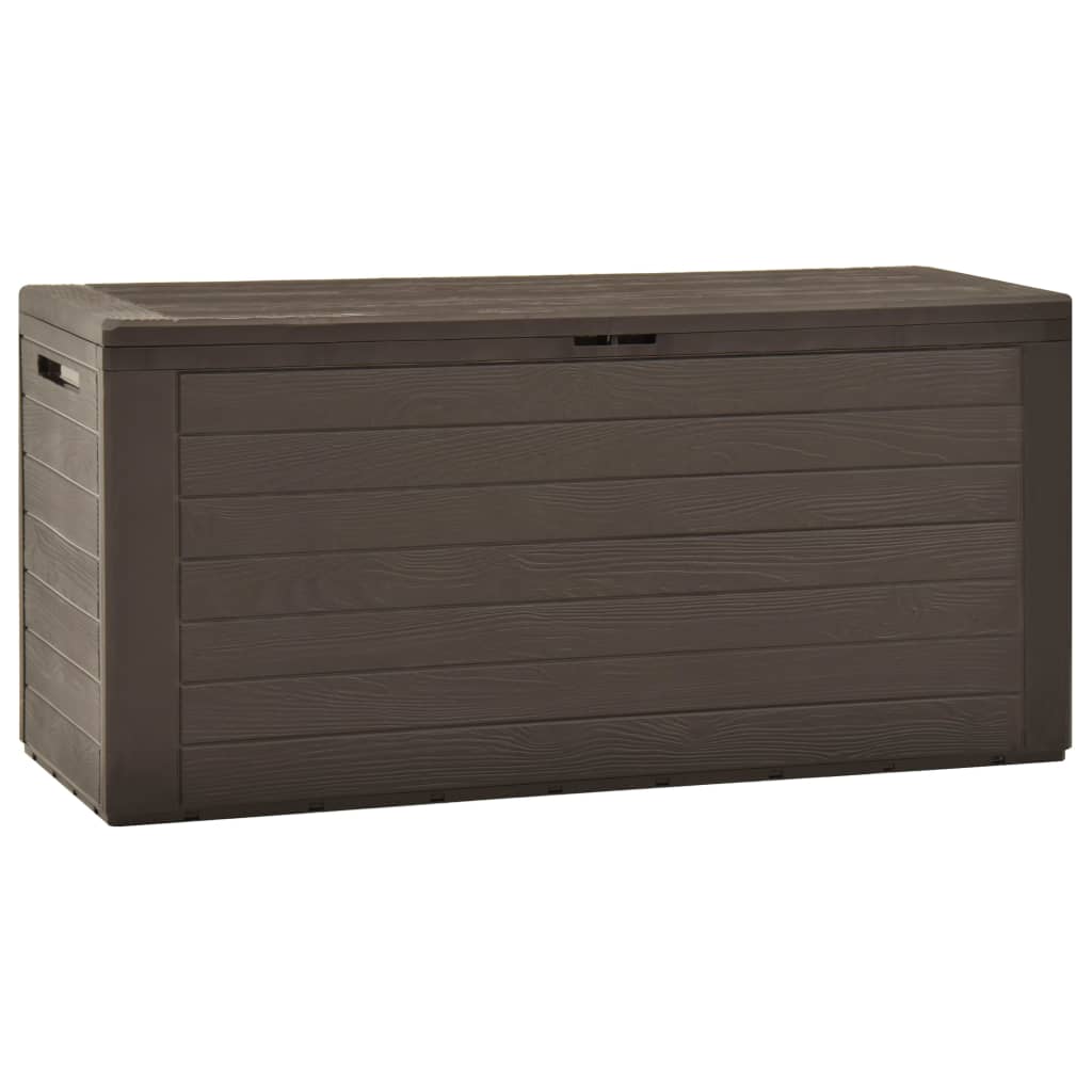Patio Storage Box Brown 45.7"x17.3"x21.7"