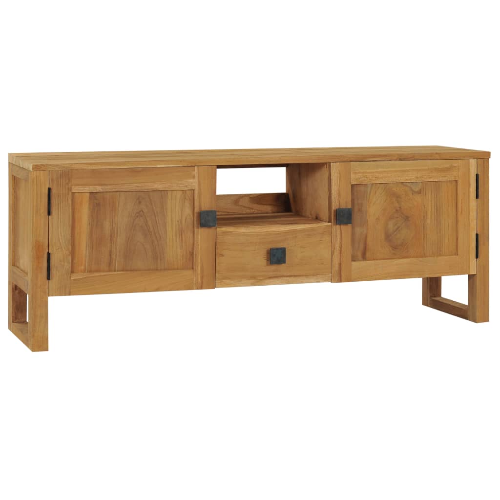 TV Cabinet 47.2"x12.6"x17.7" Solid Teak Wood