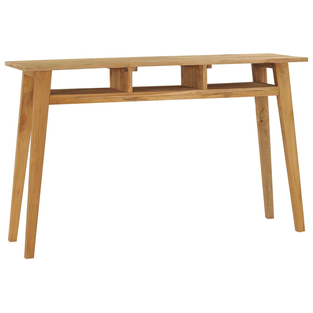 Console Table 47.2"x13.8"x29.5" Solid Teak Wood