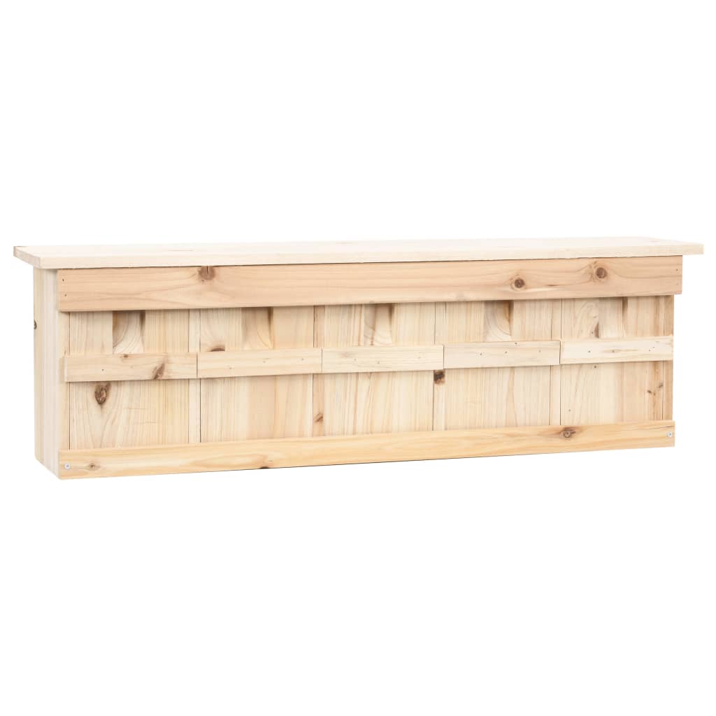 Sparrow House with 5 Rooms 26.8"x5.9"x8.3" Firwood