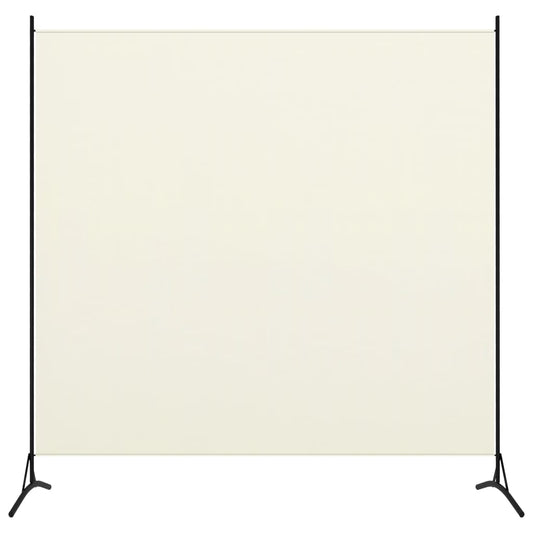 1-Panel Room Divider Cream White 68.9"x70.9"