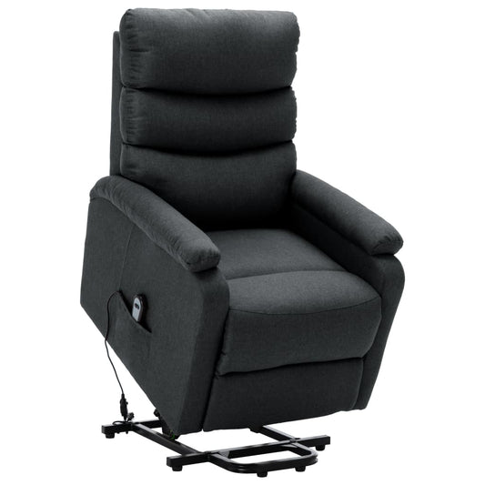 Stand-up Recliner Dark Gray Fabric