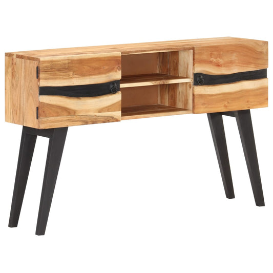 Sideboard 47.2"x11.8"x29.5" Solid Acacia Wood