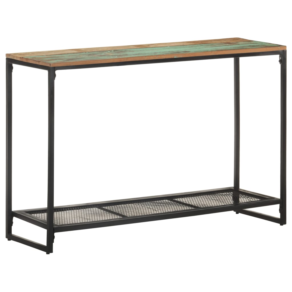 Console Table 43.3"x13.8"x29.5" Solid Reclaimed Wood