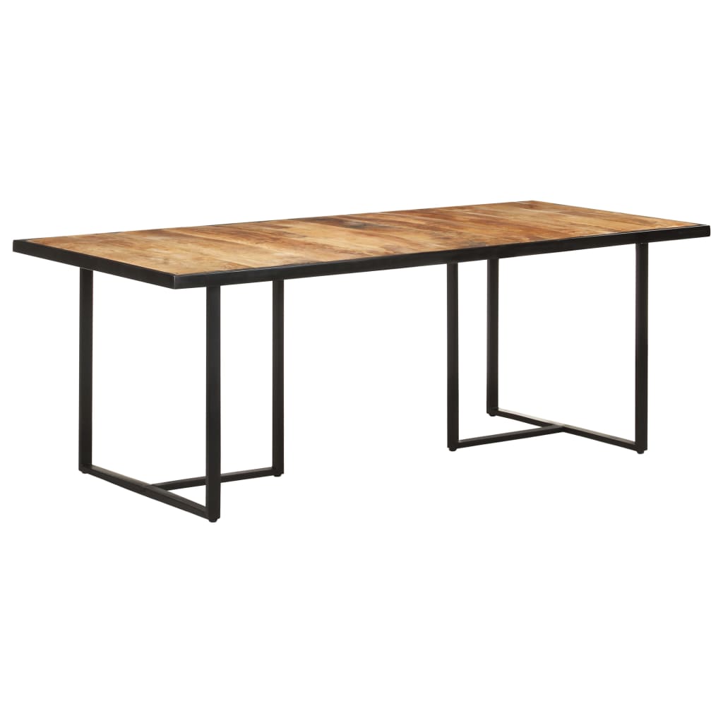 Dining Table 78.7" Rough Mango Wood