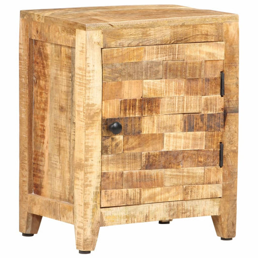 Bedside Cabinet 11.8"x15.7"x19.7" Solid Mango Wood