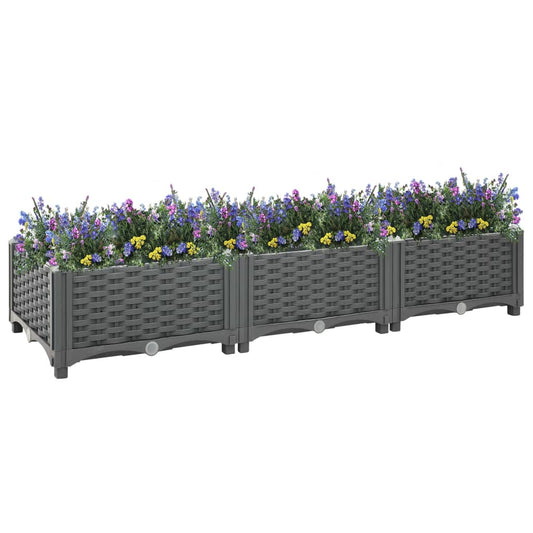 Raised Bed 47.2"x15.7"x9.1" Polypropylene