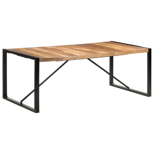 Dining Table 78.7"x39.4"x29.5" Solid Wood with Sheesham Finish
