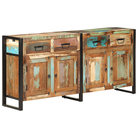 Sideboard 67.7"x13.8"x31.5" Solid Reclaimed Wood