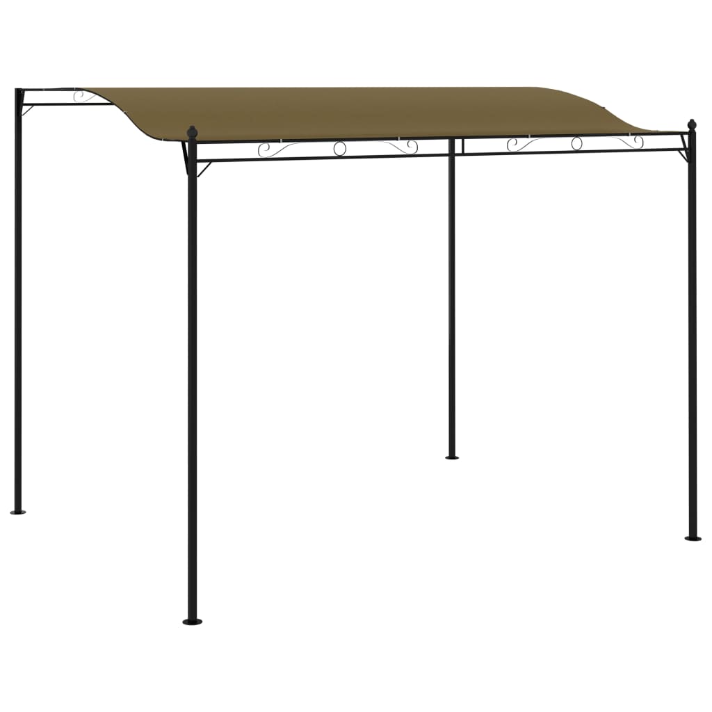 Sunshade Awning 9.8'x8.2' Taupe 0.6 oz/ft²