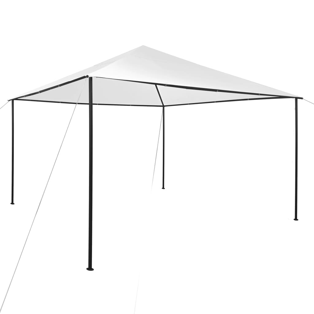 Gazebo 13.1'x13.1'x9.8' White 0.6 oz/ft²