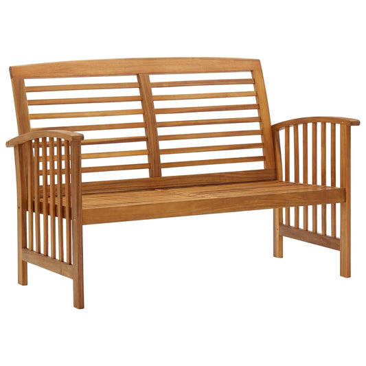 Patio Bench 46.9" Solid Acacia Wood