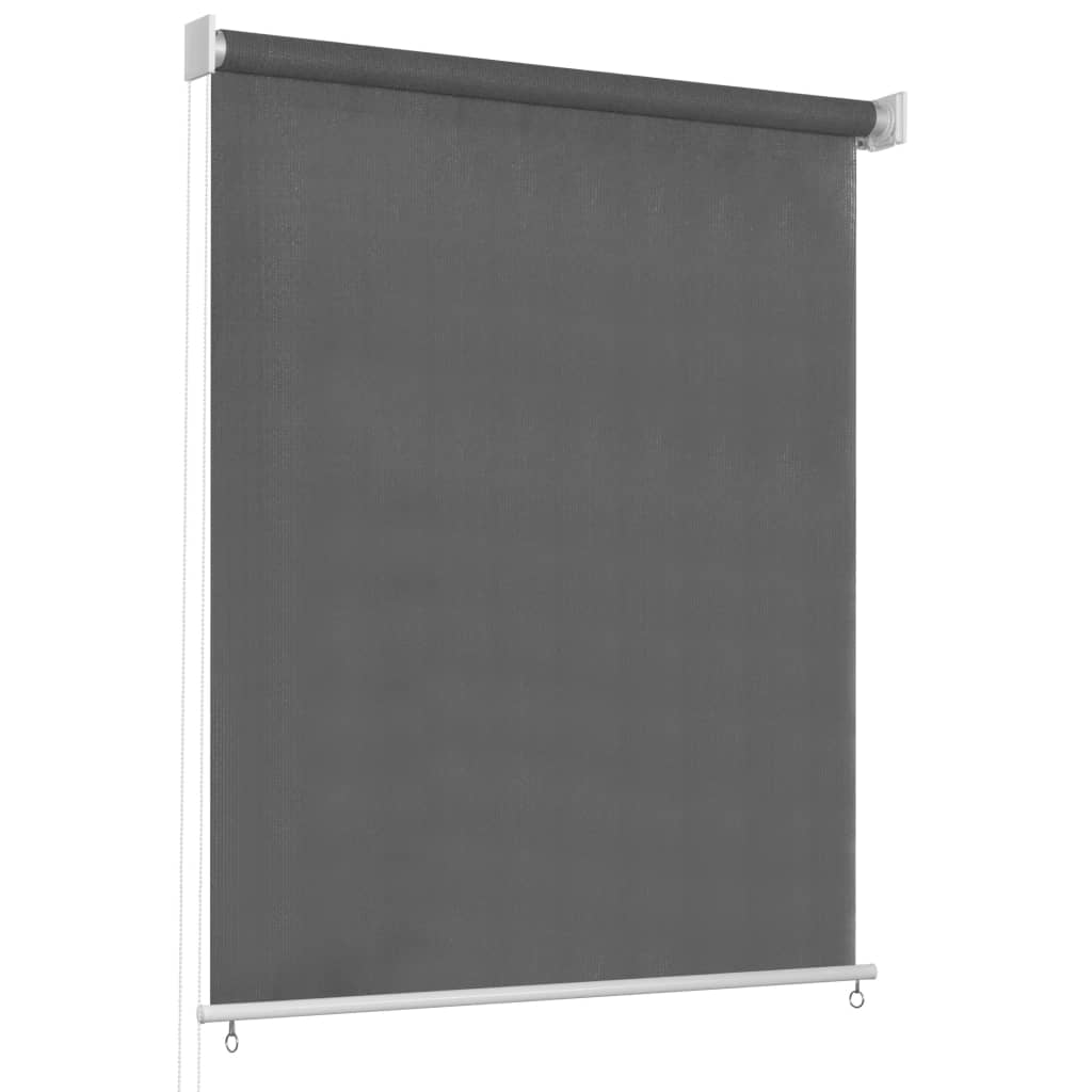 Outdoor Roller Blind 23.6"x90.6" Anthracite