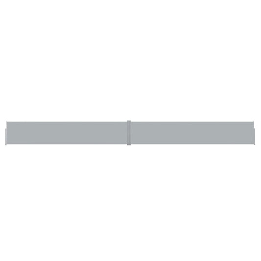 Patio Retractable Side Awning 55.1"x472.4" Anthracite